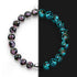 Enchanted Rose | .925 Sterling Silver | Firefly Glass Garden Bracelet